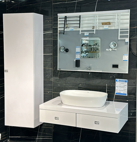 Тумба 1000 + Пенал Белый Formy RAVAK Тумба 1000 + Пенал Белый Formy RAVAK