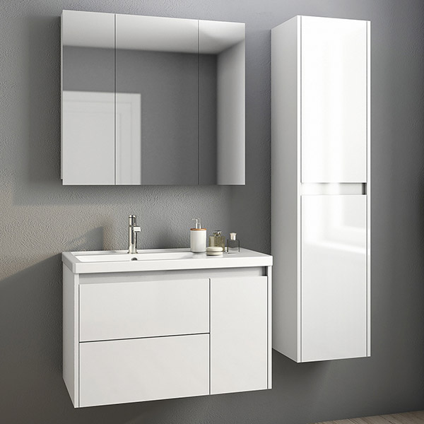 Тумба 80 2ящ+1дверь подв ПРАВАЯ+Раковина Фостер 80П Маттей SPECTRUM Тумба 80 2ящ+1дверь подв ПРАВАЯ+Раковина Фостер 80П Маттей SPECTRUM