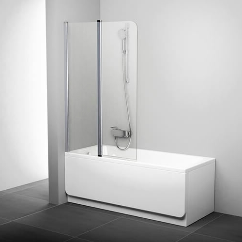 Шторка на ванну Ravak Chrome СVS2 100 L профииль хром, стекло прозрачное Шторка на ванну Ravak Chrome СVS2 100 L профииль хром, стекло прозрачное