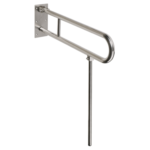 301102082N Help program Складная ручка U обр с опорной ножкой 813 mm Bemeta