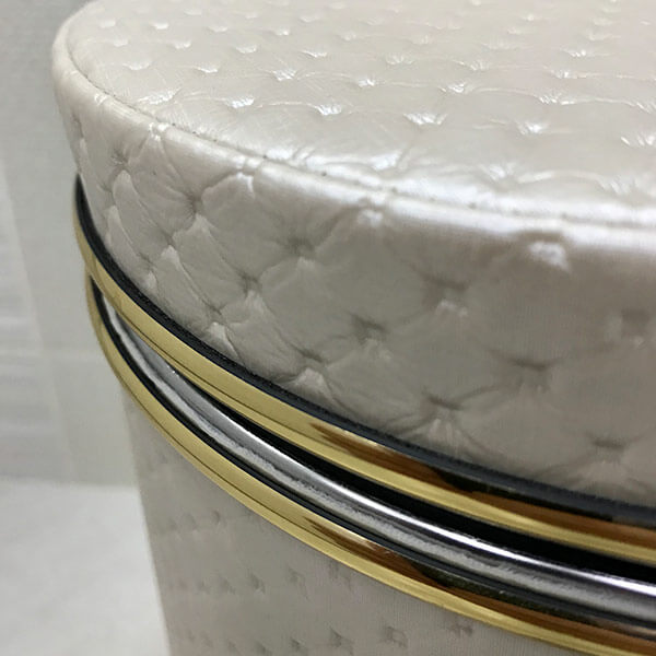 Ведро для мусора AVS бежевый 5 л