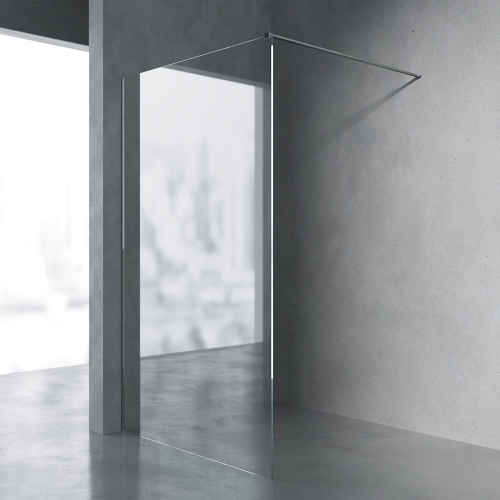 Душевая перегородка AVS Walk In 120 профиль хром, стекло прозрачное Душевая перегородка AVS Walk In 120 профиль хром, стекло прозрачное