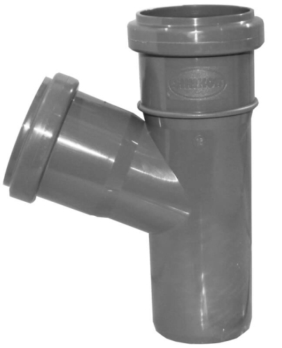 Тройник 40/40 67° 508009 Тройник 40/40 67° 508009