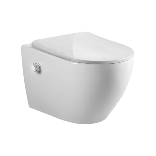 Унитаз подвесной AVS Плутон белый, с функцией биде Унитаз подвесной AVS Плутон белый, с функцией биде