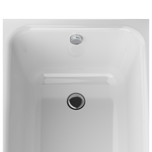 Акриловая ванна Am Pm Like 150х70 белая, без каркаса