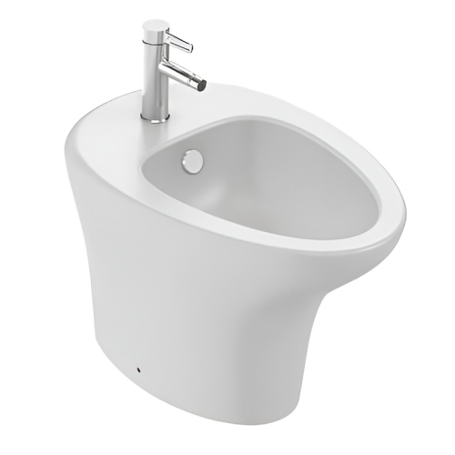 Биде напольное Jacob Delafon Nouvelle vague EBD0002-00 белое Биде напольное Jacob Delafon Nouvelle vague EBD0002-00 белое