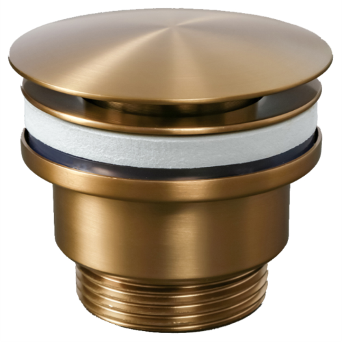 Донный клапан AVS универсальный, золото брашированное Донный клапан AVS универсальный, золото брашированное