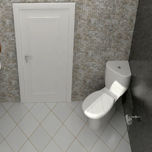 Унитаз-компакт VitrA Arkitekt 9754B003-7201 угловой с микролифтом Унитаз-компакт VitrA Arkitekt 9754B003-7201 угловой с микролифтом