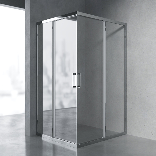 Душевой уголок AVS Куб 120x80 профиль хром, стекло прозрачное Душевой уголок AVS Куб 120x80 профиль хром, стекло прозрачное