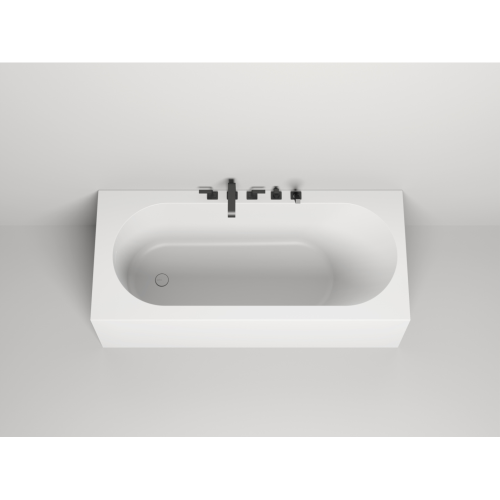 Ванна из искусственного камня Salini Fabia S-Sense 170х75 белая матовая, с ножками и донным клапаном Ванна из искусственного камня Salini Fabia S-Sense 170х75 белая матовая, с ножками и донным клапаном