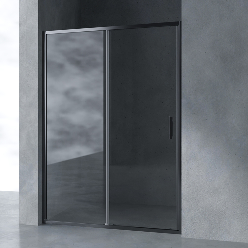 Душевая дверь в нишу AVS Вектор 140 см профиль оружейная сталь, стекло прозрачное Душевая дверь в нишу AVS Вектор 140 см профиль оружейная сталь, стекло прозрачное