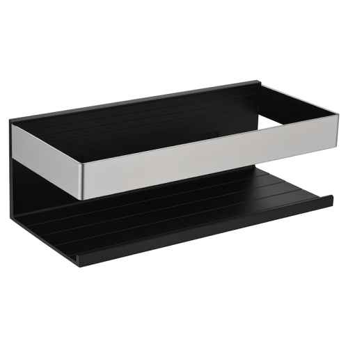 Полка AVS Hilla, 20 см, черный ма...