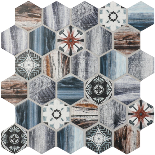 282*271 Керамическая мозаика (керамогранит) Mumbai (51х59х6) BONAPARTE 282*271 Керамическая мозаика (керамогранит) Mumbai (51х59х6) BONAPARTE