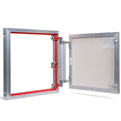 Люк под плитку 500х500 Евроформат Практика ЕТР 50-50 Люк под плитку 500х500 Евроформат Практика ЕТР 50-50