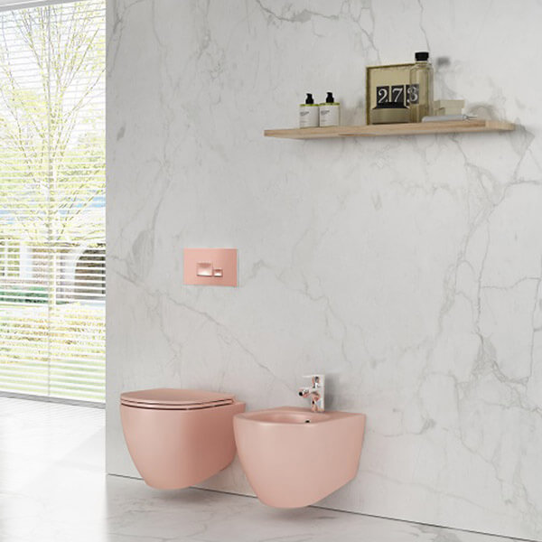 Кнопка смыва ISVEA Axis 54MJ0108I розовая матовая Кнопка смыва ISVEA Axis 54MJ0108I розовая матовая