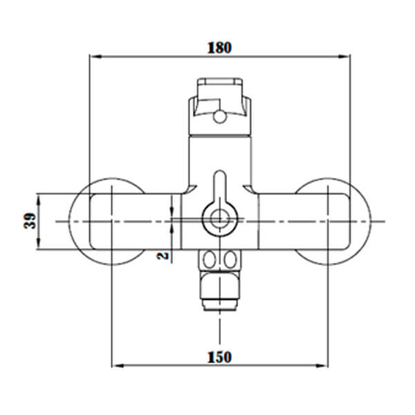 Смеситель универсальный Esko Singapore black SB 31 черный матовый Смеситель универсальный Esko Singapore black SB 31 черный матовый