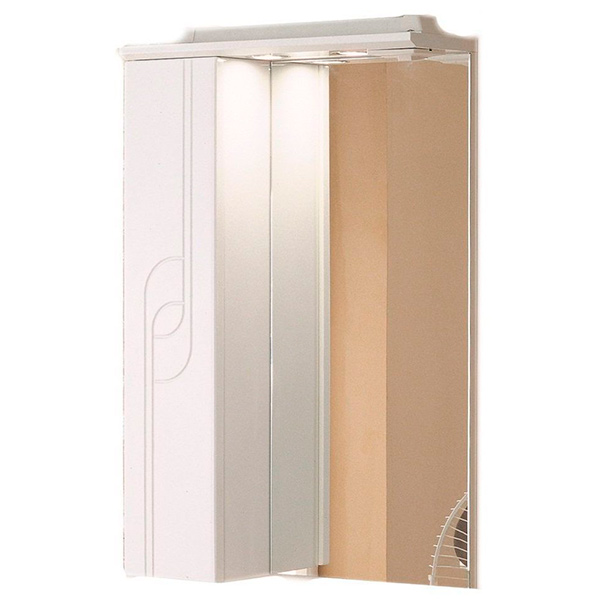 Зеркальный шкаф 500 Панда Акватон 1A007402PD01L Зеркальный шкаф 500 Панда Акватон 1A007402PD01L