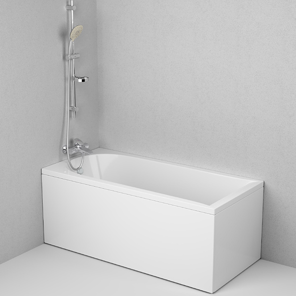 Акриловая ванна Am Pm Spirit 150х70 белая, без каркаса