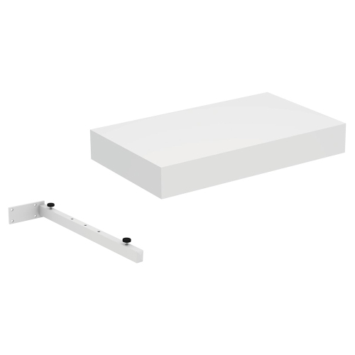 U8407WG+U842867 Столешница 850*500 БЕЛЫЙ + Крепеж для столешницы (2 шт.) Adapto IS U8407WG+U842867 Столешница 850*500 БЕЛЫЙ + Крепеж для столешницы (2 шт.) Adapto IS