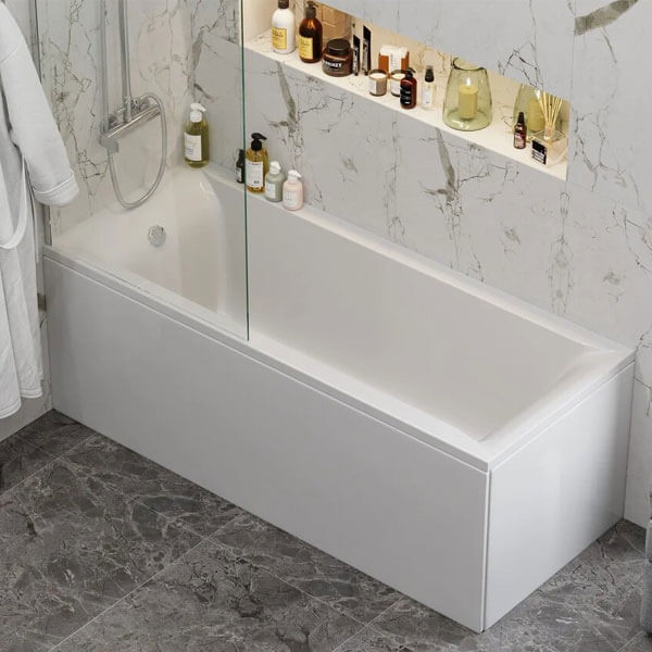 Акриловая ванна Vagnerplast Veronela 170x75 белая, без каркаса Акриловая ванна Vagnerplast Veronela 170x75 белая, без каркаса