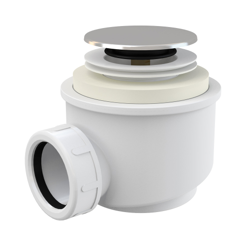 Сифон для поддона Alcaplast A466-50 click-clack хром Сифон для поддона Alcaplast A466-50 click-clack хром