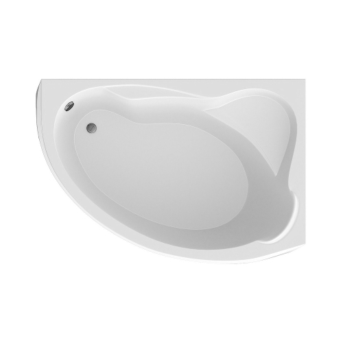 Акриловая ванна Marka One Catania 150х105 R белая без каркаса Акриловая ванна Marka One Catania 150х105 R белая без каркаса