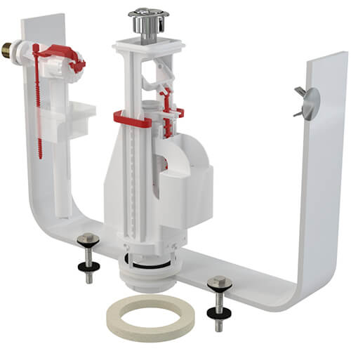 Арматура для унитаза 1/2 двойной смыв металл Alcaplast SA08K Арматура для унитаза 1/2 двойной смыв металл Alcaplast SA08K