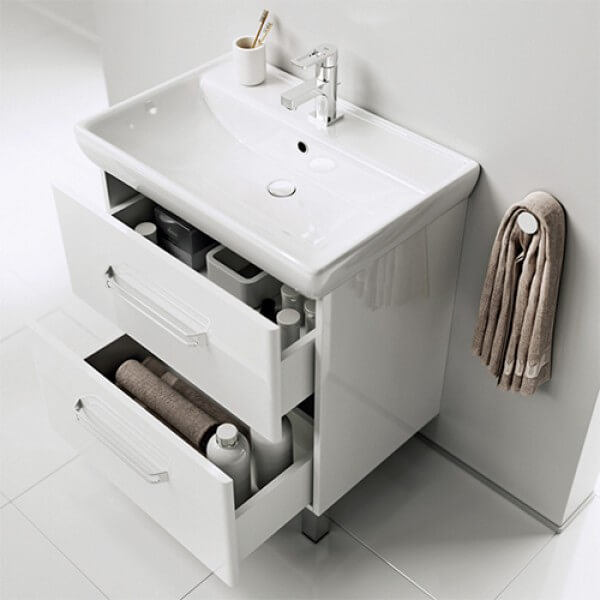 Тумба с раковиной 70 напольная Neo Aqwella Neo.01.07 Тумба с раковиной 70 напольная Neo Aqwella Neo.01.07