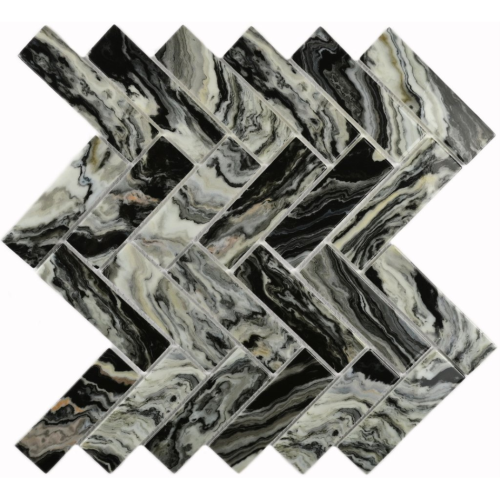 Мозаика Bonaparte Hadar Black 26,8x28,6 стеклянная Мозаика Bonaparte Hadar Black 26,8x28,6 стеклянная