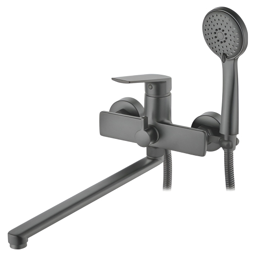 Смеситель универсальный Accoona H125 A71125AT графит Смеситель универсальный Accoona H125 A71125AT графит