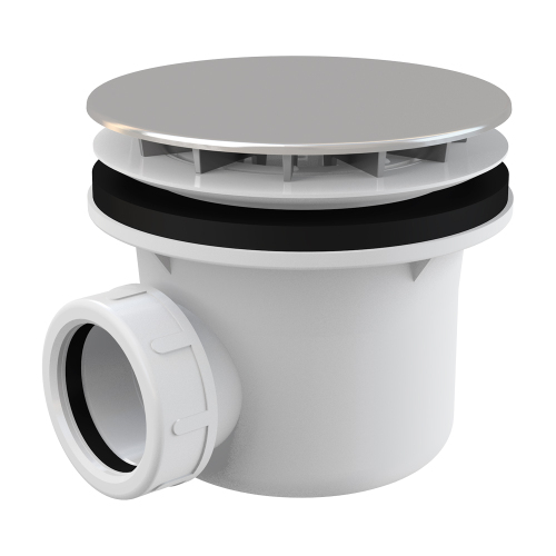 Сифон для поддона Alcaplast A49CR d90 хром Сифон для поддона Alcaplast A49CR d90 хром