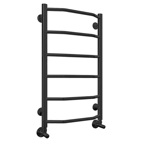 Полотенцесушитель водяной Terminus Виктория П6 50x60 черный Полотенцесушитель водяной Terminus Виктория П6 50x60 черный