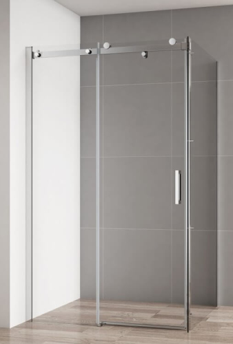 Душевой уголок Cezares Stylus STYLUS-SOFT-AH-1-140/100-C-Cr 140х100 профиль хром, прозрачное стекло