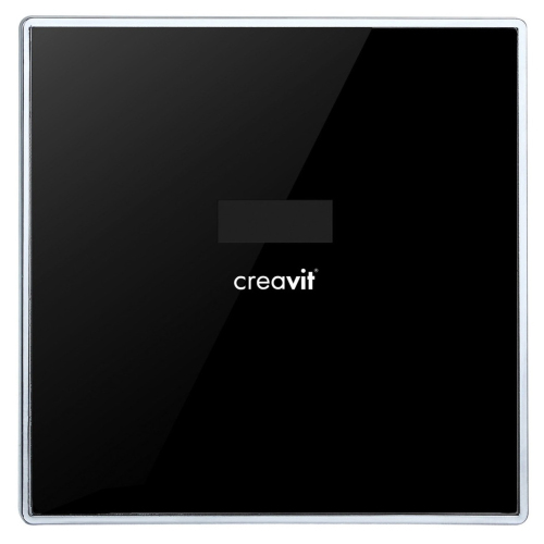 Смывное устройство для писсуара Creavit ES4810 черный/хром Смывное устройство для писсуара Creavit ES4810 черный/хром