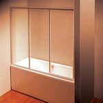 Шторка на ванну Ravak Supernova 180 профиль белый, стекло матовое Шторка на ванну Ravak Supernova 180 профиль белый, стекло матовое