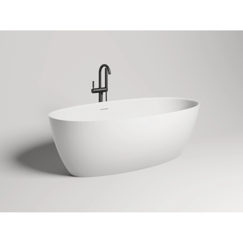 Ванна из искусственного камня Salini Alda S-Stone 170х80 белая матовая, с донным клапаном Ванна из искусственного камня Salini Alda S-Stone 170х80 белая матовая, с донным клапаном