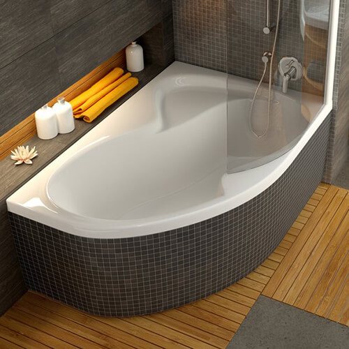 Акриловая ванна Rosa II 150х105 R Ravak CJ21000000 Акриловая ванна Rosa II 150х105 R Ravak CJ21000000