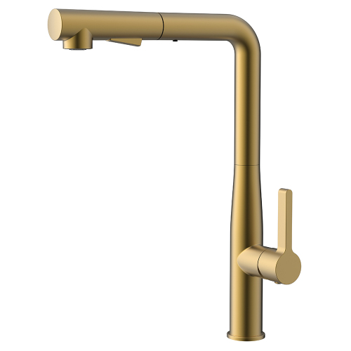 Смеситель для кухни AVS 811-191-BG брашированное золото Смеситель для кухни AVS 811-191-BG брашированное золото