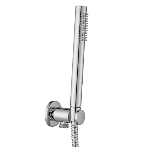 Ручной душ+Шланговое подключение с держателем+шланг 1500 ХРОМ TONDO PAFFONI ZDUP094CR Ручной душ+Шланговое подключение с держателем+шланг 1500 ХРОМ TONDO PAFFONI ZDUP094CR