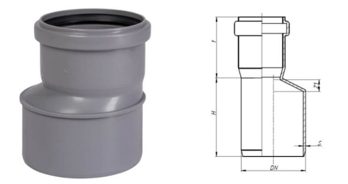 Переход эксц D50*32 HTR Переход эксц D50*32 HTR