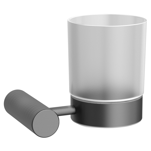 Стакан подвесной AVS Seeme, оружейная сталь Стакан подвесной AVS Seeme, оружейная сталь