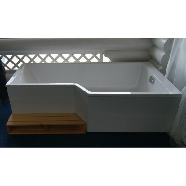 Акриловая ванна Jacob Delafon Bain Douche Neo 160х90 R белая без каркаса Акриловая ванна Jacob Delafon Bain Douche Neo 160х90 R белая без каркаса