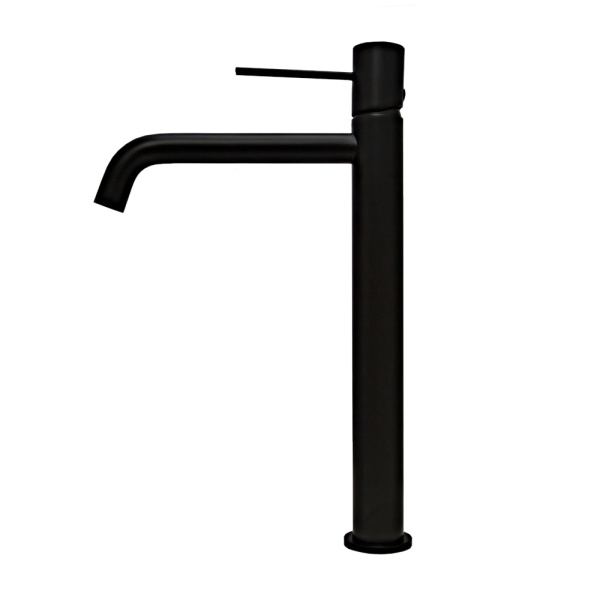 Смеситель для раковины AVS Slimmer высокий, черный матовый