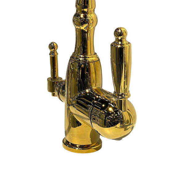 Смеситель для кухни Accoona A5179W-8 золото Смеситель для кухни Accoona A5179W-8 золото