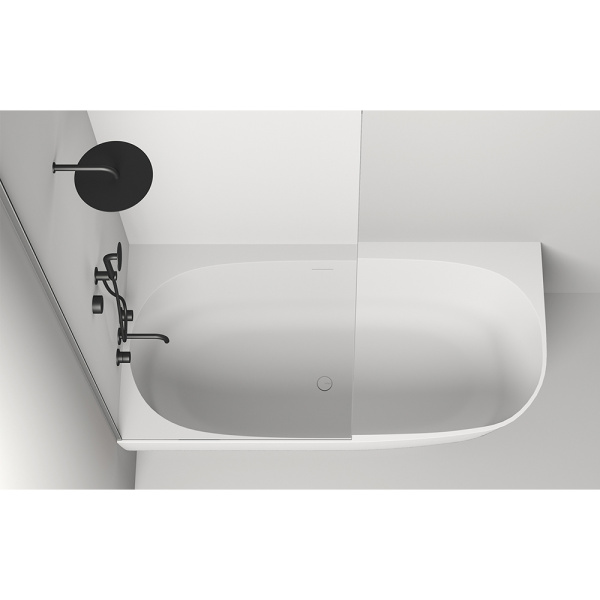 Ванна из искусственного камня Salini Sofia Corner S-Sense 170x85 L белая Ванна из искусственного камня Salini Sofia Corner S-Sense 170x85 L белая