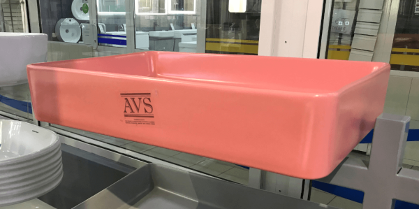 Раковина AVS AVS-82174-MP 60х40,5 розовая Раковина AVS AVS-82174-MP 60х40,5 розовая