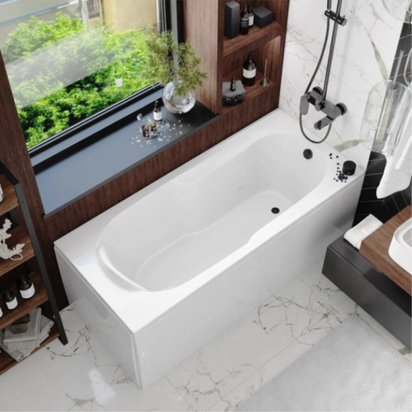 Акриловая ванна Vagnerplast Nymfa 160x70 белая, без каркаса Акриловая ванна Vagnerplast Nymfa 160x70 белая, без каркаса