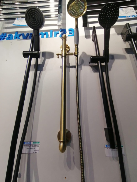 КОМПЛЕКТ Душевая cтойка+ ручной душ+ шланг БРОНЗА ESKO КОМПЛЕКТ Душевая cтойка+ ручной душ+ шланг БРОНЗА ESKO