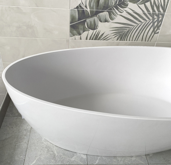 Ванна из искусственного камня Aqua de Marco Calipso 170x80 белая Ванна из искусственного камня Aqua de Marco Calipso 170x80 белая