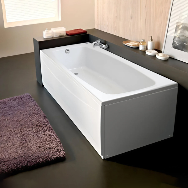 Акриловая ванна Alba Spa Valencia 160x70 белая, без ножек Акриловая ванна Alba Spa Valencia 160x70 белая, без ножек